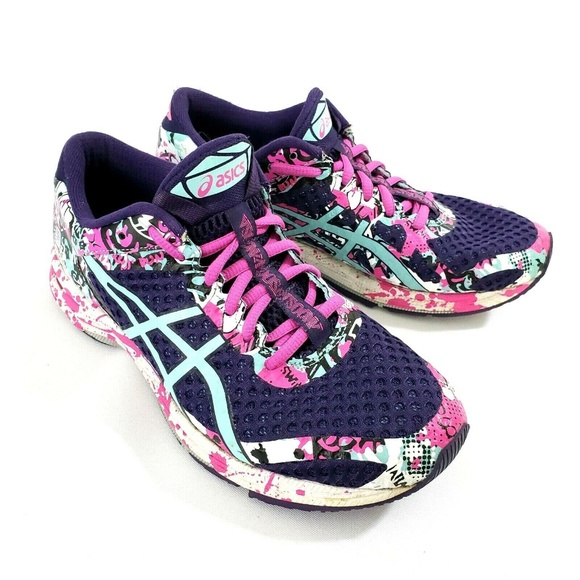 paint splatter asics shoes